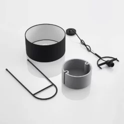 Lucande Lámparas Amylee Lámpara Colgante Black/Grey - Lucande 10 Lucande Lámparas Amylee Lámpara Colgante Black/Grey - Lucande -Lucande 4251911719888 5