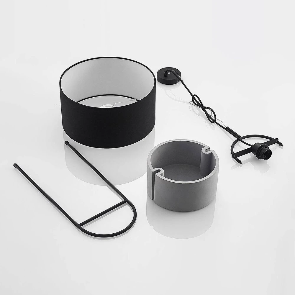 Lucande Lámparas Amylee Lámpara Colgante Black/Grey - Lucande 5 Lucande Lámparas Amylee Lámpara Colgante Black/Grey - Lucande - Imagen 5