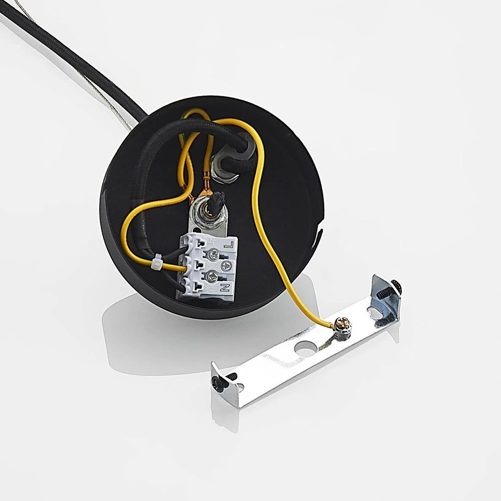 Lucande Lámparas Amylee Lámpara Colgante Black/Grey - Lucande 6 Lucande Lámparas Amylee Lámpara Colgante Black/Grey - Lucande - Imagen 6