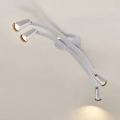 Lucande Lámparas Velanoris 4 Lámpara De Techo Alu - Lucande -Lucande 4251911726817 5