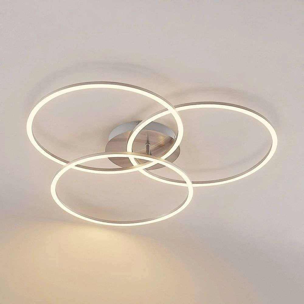 Lucande Lámparas Lucardis 3 LED Lámpara De Techo Silver - Lucande 5 Lucande Lámparas Lucardis 3 LED Lámpara De Techo Silver - Lucande - Imagen 5