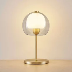 Lucande Lámparas Mylah Lámpara De Sobremesa Brass - Lucande -Lucande 4251911730210 4