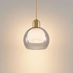 Lucande Lámparas Mylah Lámpara Colgante Brass - Lucande -Lucande 4251911730258 4