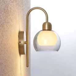 Lucande Lámparas Mylah Aplique De Pared Brass - Lucande -Lucande 4251911730555 6