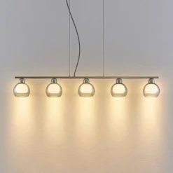 Lucande Lámparas Kaiya 5 Lámpara Colgante Nickel - Lucande 10 Lucande Lámparas Kaiya 5 Lámpara Colgante Nickel - Lucande -Lucande 4251911738186 5