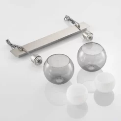 Lucande Lámparas Kaiya 2 Lámpara Colgante Nickel - Lucande -Lucande 4251911738209 5