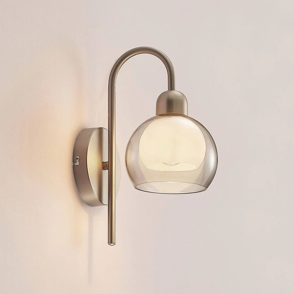 Lucande Lámparas Kaiya Aplique De Pared Nickel - Lucande 3 Lucande Lámparas Kaiya Aplique De Pared Nickel - Lucande - Imagen 3