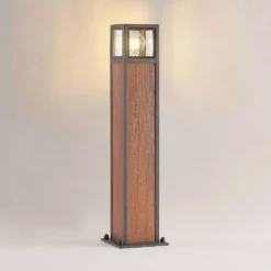 Lucande Lámparas Alleria Lámpara Exterior Dark Grey/Dark Wood - Lucande 8 Lucande Lámparas Alleria Lámpara Exterior Dark Grey/Dark Wood - Lucande -Lucande 4251911739725 4