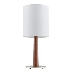 Lucande Lámparas Lakira S Lámpara De Sobremesa White/Wood - Lucande