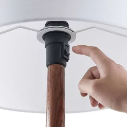 Lucande Lámparas Lakira Lámpara De Pie H160 White/Wood - Lucande 10 Lucande Lámparas Lakira Lámpara De Pie H160 White/Wood - Lucande -Lucande 42519117404246