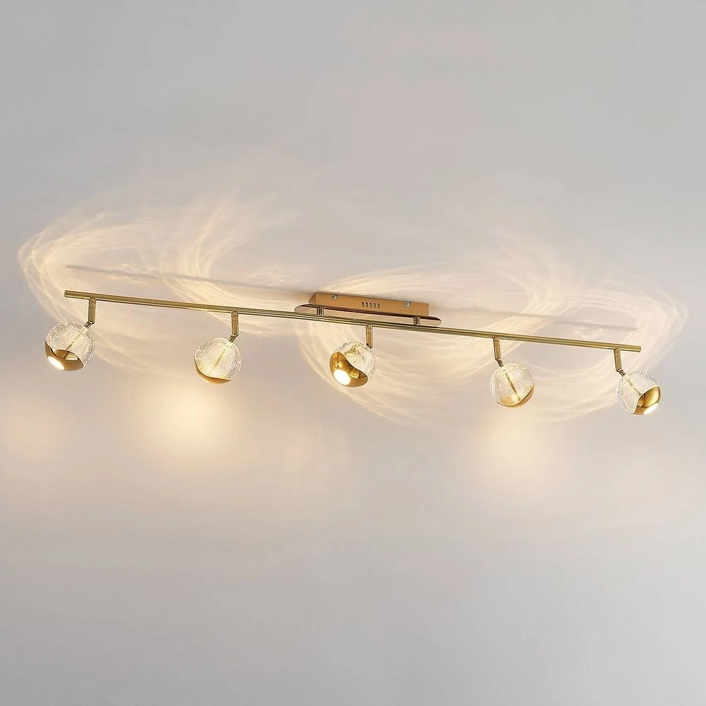 Lucande Lámparas Kilio 5 Lámpara De Techo Gold - Lucande 4 Lucande Lámparas Kilio 5 Lámpara De Techo Gold - Lucande - Imagen 4