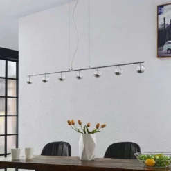 Lucande Lámparas Kilio 7 Lámpara Colgante Chrome - Lucande -Lucande 42519117440333