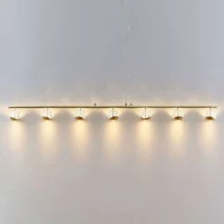 Lucande Lámparas Kilio 7 Lámpara Colgante Gold - Lucande -Lucande 42519117440405