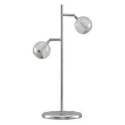 Lucande Lámparas Kilio Lámpara De Sobremesa Dim. Chrome - Lucande