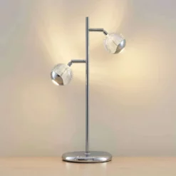 Lucande Lámparas Kilio Lámpara De Sobremesa Dim. Chrome - Lucande 8 Lucande Lámparas Kilio Lámpara De Sobremesa Dim. Chrome - Lucande -Lucande 42519117440574