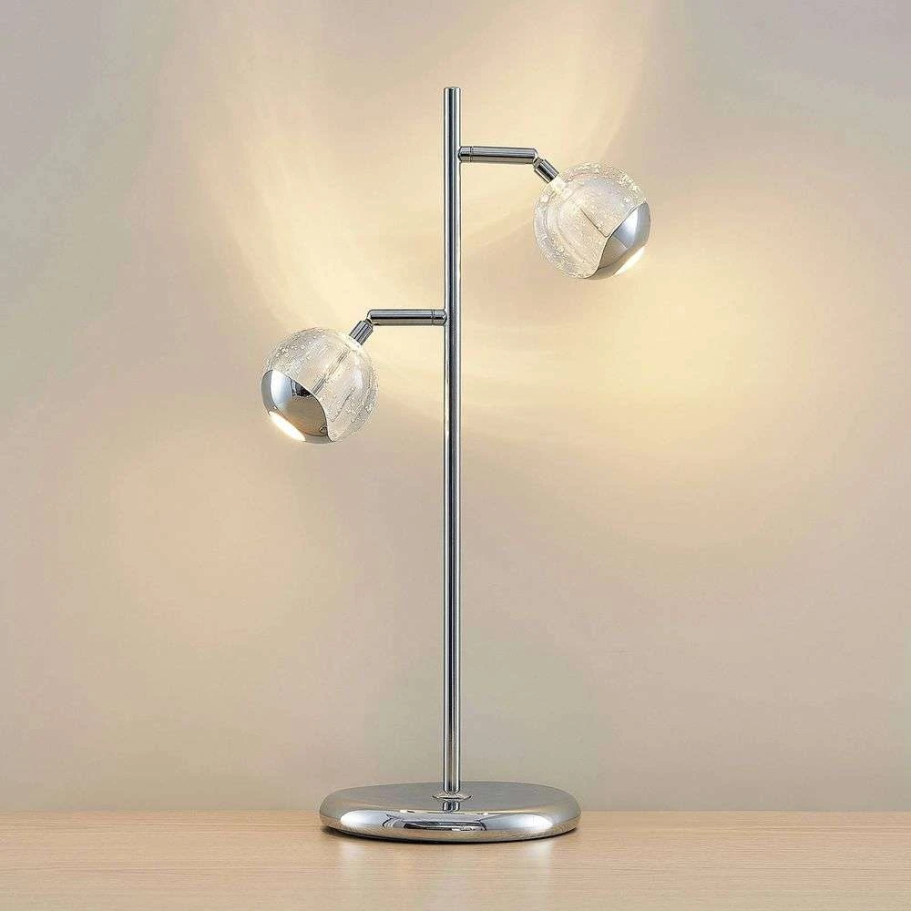 Lucande Lámparas Kilio Lámpara De Sobremesa Dim. Chrome - Lucande 3 Lucande Lámparas Kilio Lámpara De Sobremesa Dim. Chrome - Lucande - Imagen 3