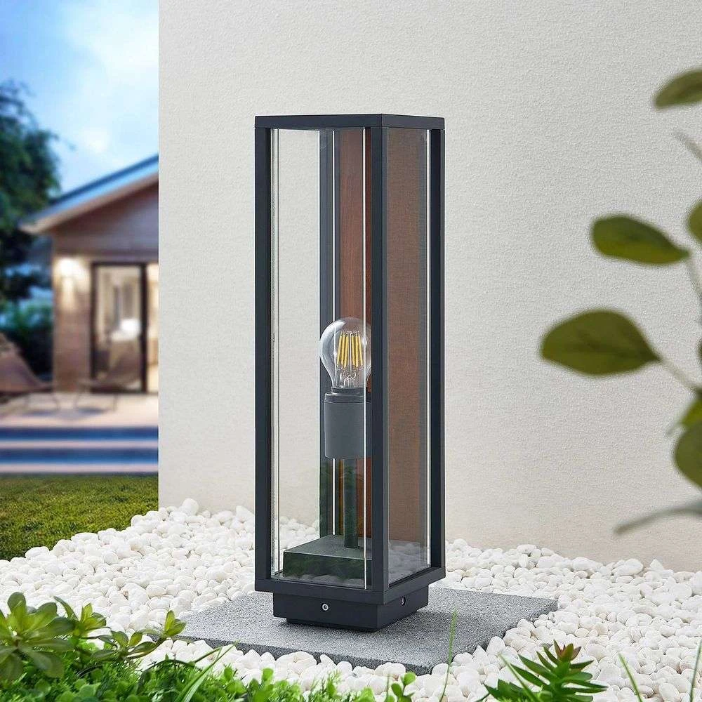 Lucande Lámparas Elwin Lámpara Exterior/Jardín H50 Alu - Lucande 2 Lucande Lámparas Elwin Lámpara Exterior/Jardín H50 Alu - Lucande - Imagen 2