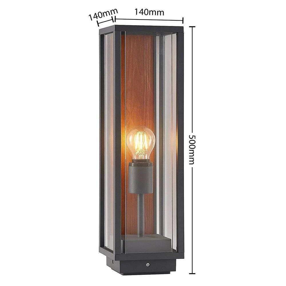 Lucande Lámparas Elwin Lámpara Exterior/Jardín H50 Alu - Lucande 3 Lucande Lámparas Elwin Lámpara Exterior/Jardín H50 Alu - Lucande - Imagen 3