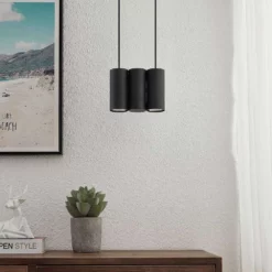 Lucande Lámparas Cesur 3 Lámpara Colgante Black - Lucande 8 Lucande Lámparas Cesur 3 Lámpara Colgante Black - Lucande -Lucande 4251911745368 3