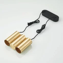 Lucande Lámparas Cesur 3 Lámpara Colgante Brass - Lucande -Lucande 4251911745375 6