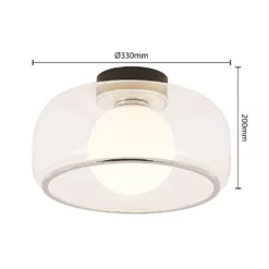 Lucande Lámparas Tellima LED Lámpara De Techo Clear - Lucande 8 Lucande Lámparas Tellima LED Lámpara De Techo Clear - Lucande -Lucande 4251911754360 4