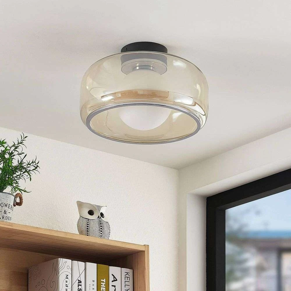 Lucande Lámparas Tellima LED Lámpara De Techo Smoke - Lucande 2 Lucande Lámparas Tellima LED Lámpara De Techo Smoke - Lucande - Imagen 2