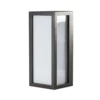 Lucande Lámparas Tame Exterior Aplique De Pared Graphite/Opal - Lucande