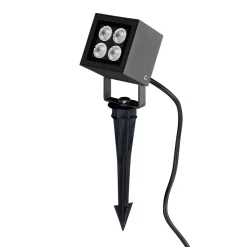 Lucande Lámparas Charlie Exterior Spot W/Spike Graphite - Lucande